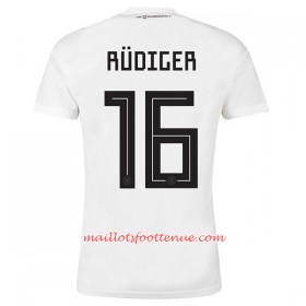 Maillot/Tenue Allemagne Rudiger 16 Domicile Coupe du monde 2018